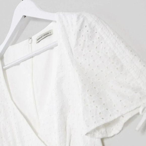 The East Order Saige white dress size Large - Picture 5 of 8